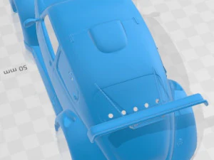 Volkswagen Fun Cup Printable Body Car 3D Print Model