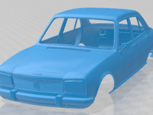 Peugeot 504 1972 Printable Body Car 3D 프린트 모델