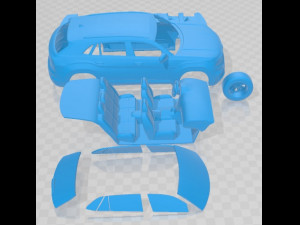 Volkswagen Atlas Cross Sport R Line 2021 Printable Car Modelo de impresión 3D