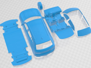 Volkswagen Atlas Cross Sport R Line 2021 Printable Car Modelo de impresión 3D