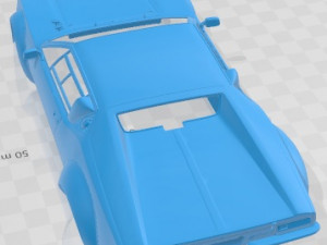 De Tomaso Pantera Gr 4 GT4 Printable Body Car Modelo de impresión 3D