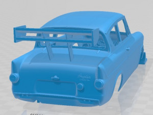 Anglia 1966 Race Printable Body Car Modelo de impresión 3D