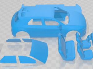 Hyundai Ioniq 5 2022 Printable Car 3D Print Model