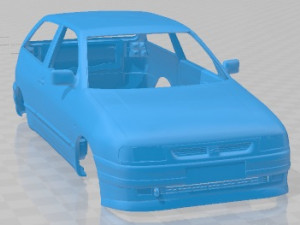 Seat Ibiza 1995 Printable Body Car 3D Принт Модель