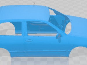 Seat Ibiza 1995 Printable Body Car 3D Принт Модель