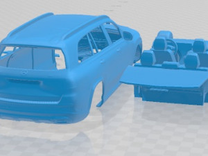 Mercedes Benz GLS 600 Maybach 2021 Printable Car Modelo de impresión 3D