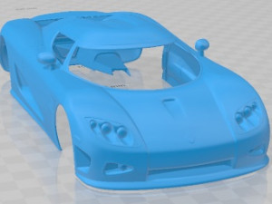 Koenigsegg CCX Printable Body Car 3D 프린트 모델