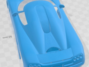 Koenigsegg CCX Printable Body Car 3D 프린트 모델