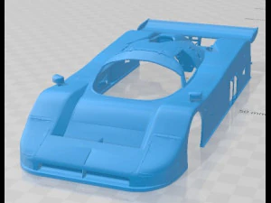 Jaguar XJR 9 LM Printable Body Car 3D Print Model