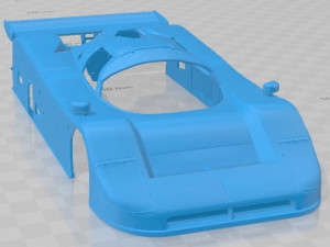 Jaguar XJR 9 LM Printable Body Car 3D 프린트 모델