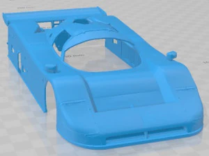 Jaguar XJR 9 LM Printable Body Car 3D Print Model