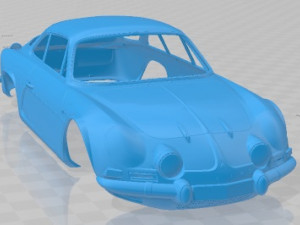 Renault Alpine A110 1600S Printable Body Car 3D 프린트 모델