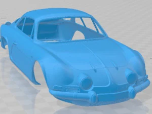 Renault Alpine A110 1600S Printable Body Car 3D Print Model