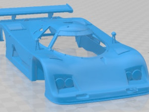 C100 1982 Printable Body Car Modelo de impresión 3D