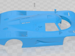 C100 1982 Printable Body Car Modelo de impresión 3D