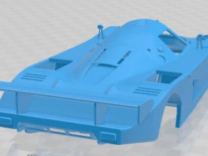 C100 1982 Printable Body Car 3D Print Model