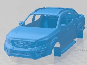 Nissan Navara N Trek Warrior 2020 Nadwozie do druku Model do druku 3D