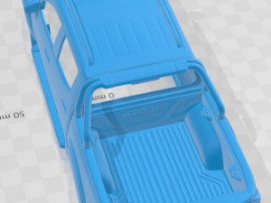 Nissan Navara N Trek Warrior 2020 Printable Body Car Modelo de impresión 3D