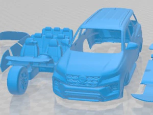 Toyota Fortuner TRD 2021 Printable Car 3D Print Model