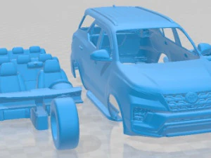 Toyota Fortuner TRD 2021 Printable Car 3D Print Model