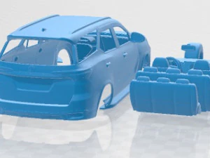 Toyota Fortuner TRD 2021 Printable Car 3D Print Model
