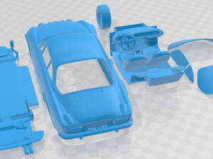 Renault Alpine A110 1600S Printable Car Modelo de impresión 3D