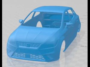 Seat Ibiza 2022 Carrocer&iacute;a Imprimible Modelo de impresión 3D