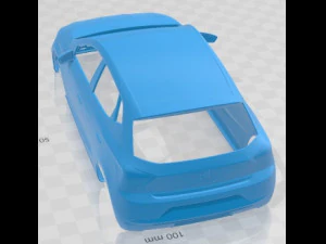 Seat Ibiza 2022 Carrocer&iacute;a Imprimible Modelo de impresión 3D