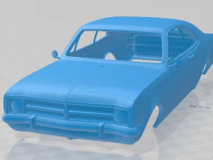 Carro com carroceria para impress&atilde;o Holden Monaro GTS 327 1968 Modelo de Impressão 3D