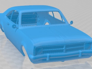 Holden Monaro GTS 327 1968 Printable Body Car 3D 打印模型