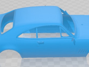Holden Monaro GTS 327 1968 Printable Body Car 3D 打印模型