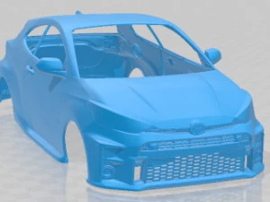 Toyota Yaris GR 2020 Printable Body Car 3D Print Model