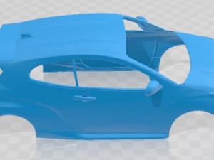 Toyota Yaris GR 2020 Printable Body Car 3D Принт Модель
