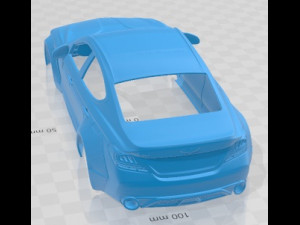 Genesis G70 Drift Printable Body Car Modelo de impresión 3D