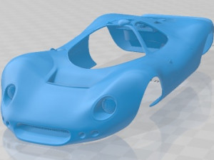 F3L P68 1968 Printable Body Car 3D Принт Модель