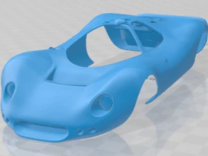 Автомобиль F3L P68 1968 года с распечатанным кузовом 3D Принт Модель