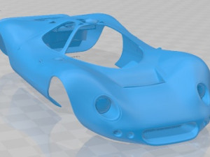 F3L P68 1968 Printable Body Car 3D 프린트 모델
