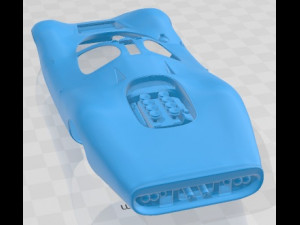 F3L P68 1968 Printable Body Car 3D 프린트 모델