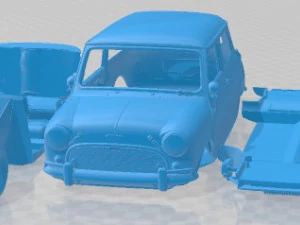 Austin S FIA Printable Car 3D Print Model