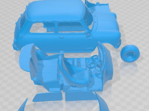 Austin S FIA Printable Car 3D Принт Модель