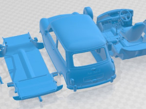 Austin S FIA Printable Car 3D Принт Модель