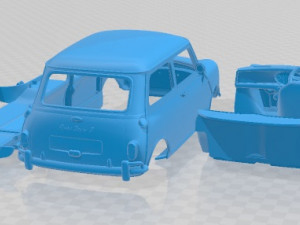 Austin S FIA Printable Car 3D Принт Модель