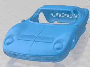 Carrocer&iacute;a imprimible Miura 1969 Modelo de impresión 3D