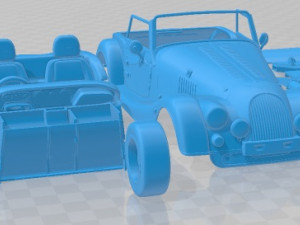 Morgan Plus Four 2021 Printable Car Modelo de impresión 3D