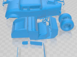 Coupe 1932 Custom Printable Car 3D Print Model