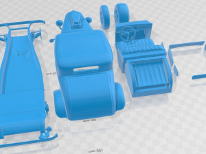 Coupe 1932 Custom Printable Car 3D Print Model