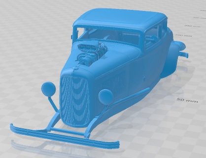 Coupe 1932 Custom Printable Body Car 3D प्रिंट मॉडल .c4d .max .obj .3ds .fbx .stl .blend 