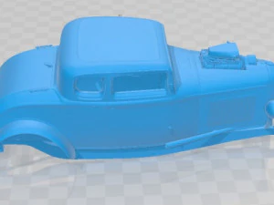 Coupe 1932 Custom Printable Body Car 3D Print Model