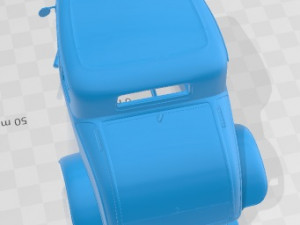 Coupe 1932 Custom Printable Body Car 3D प्रिंट मॉडल