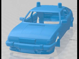 Rover SD1 Vitesse Police V8 3500 1984 Printable Body Car 3D Print Model